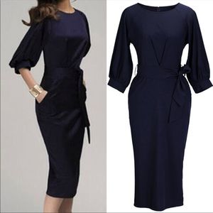 NEW Stock!! Navy blue women’s dress size M